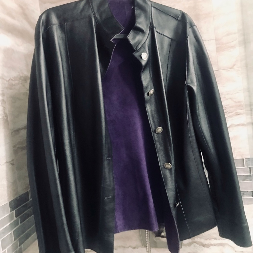 Reversible Leather/Suede Jacket - image 5